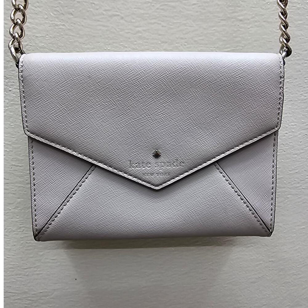 Kate Spade New York Cedar Street Monday Envelope Crossbody Bag Clutch Saffiano